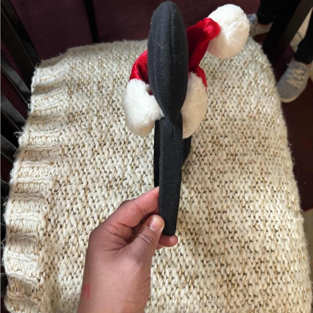 Walt Disney Mickey Mouse Ears with Santa Hat - Picture 12 of 12